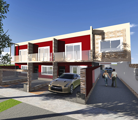 GalerIA Gluk - Render fachada