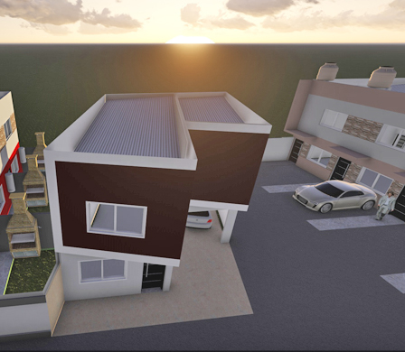 Galeria Gluk - Render Contrafrente 2