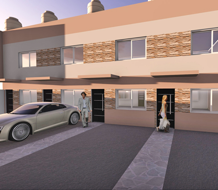 Galeria Gluk - Render Contrafrente
